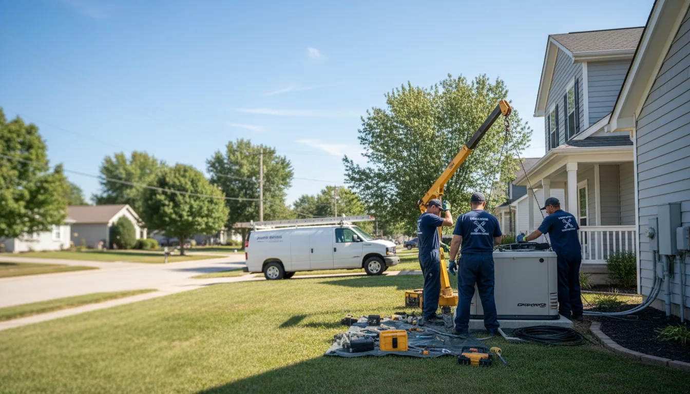 Generator Installation in Arnaudville, LA near me